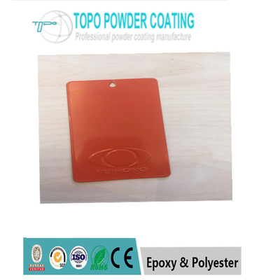 La capa comercial del polvo del poliéster/el color anaranjado texturizó la capa del polvo