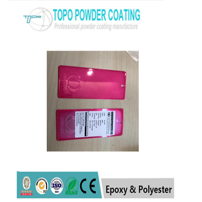 Polvo comercial del poliéster termoendurecible que cubre color rojo de PANTONG806C