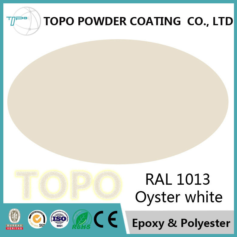 Capa 1013, capa de epoxy pura del polvo del blanco de ostra de RAL para la estantería de acero