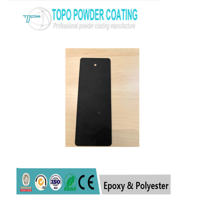Poliéster termoendurecible RAL9005 comercial Sandy Powder Coating Black Color