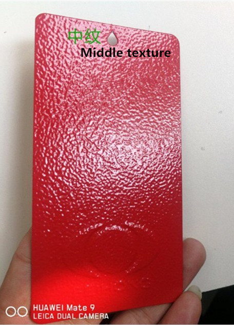 Ral7032 de curado bajo texturizó la capa de epoxy de curado baja híbrida del polvo del poliéster para los muebles del metal