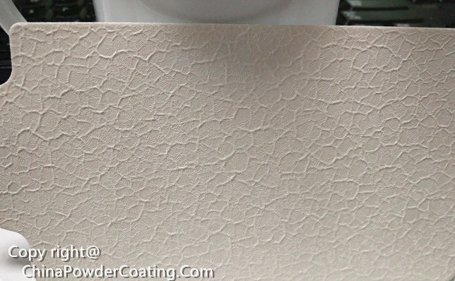 La textura grande de capa de la pintura del polvo del cocodrilo del polvo negro blanco del modelo estructuró